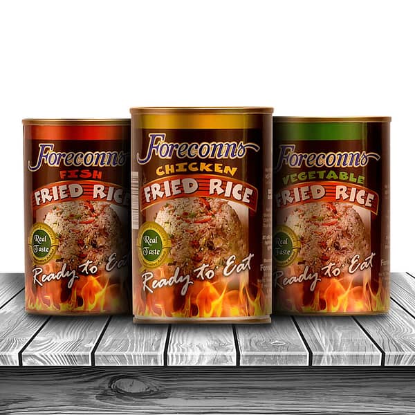 Fried Rice in Cans
